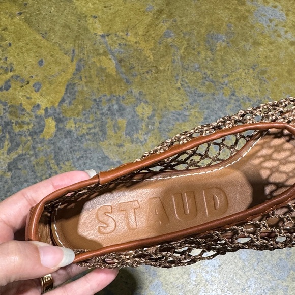 Staud Brown Woven Flats - Picture 2 of 3